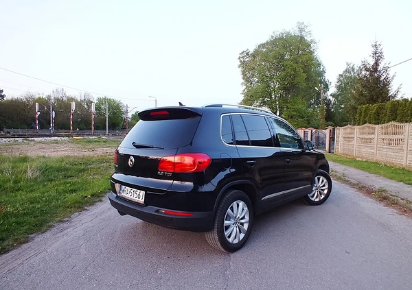 Volkswagen Tiguan cena 51800 przebieg: 208000, rok produkcji 2012 z Międzyrzec Podlaski małe 172